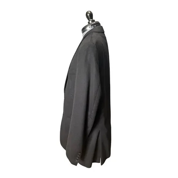 Calvin Klein Black Cashmere Blazer Men’s 42L 100% Cashmere Sport Coat